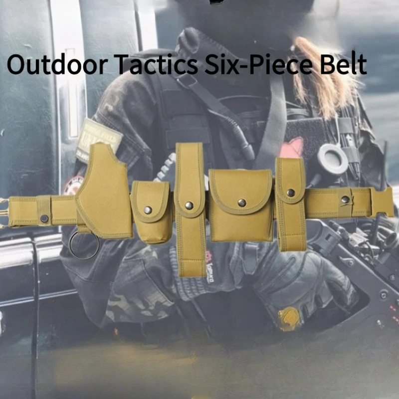 

Military Multifunctional Security Belts Waist Pack Hunting Tactical Utility Kit Duty Belt Bag Training Belt Pouch Holster Bag