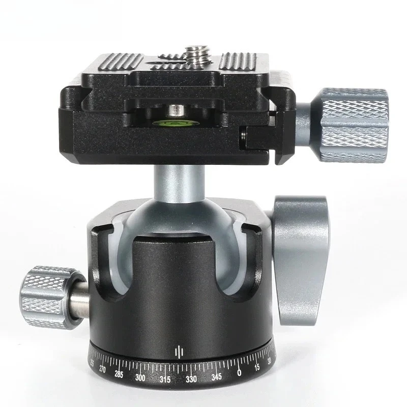 Low Profile Ball Head 36mm CNC Metal 360° Panoramic Camera Tripod Head for Tripod,Monopod,DSLR Cameras,Camcorder