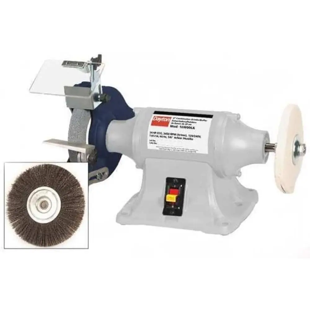 

8-Inch Bench Grinder for Polishing and Sharpening