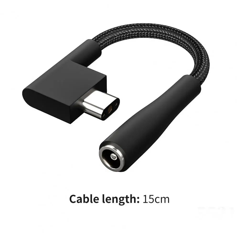 Charger Converter Cable High-quality Portable Power Adapter Cable DC Female to 3 Pin Notebook Power Converter Cable