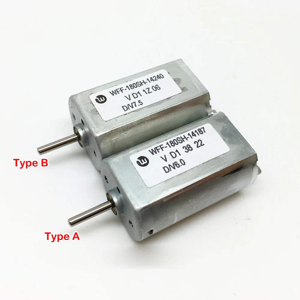 Mini 180SH-14187/14240 Motor DC 3V 5V 6V 7.2V 6560RPM Slow Speed Large Torque Precious Metal Brush  Toy Car Boat Model