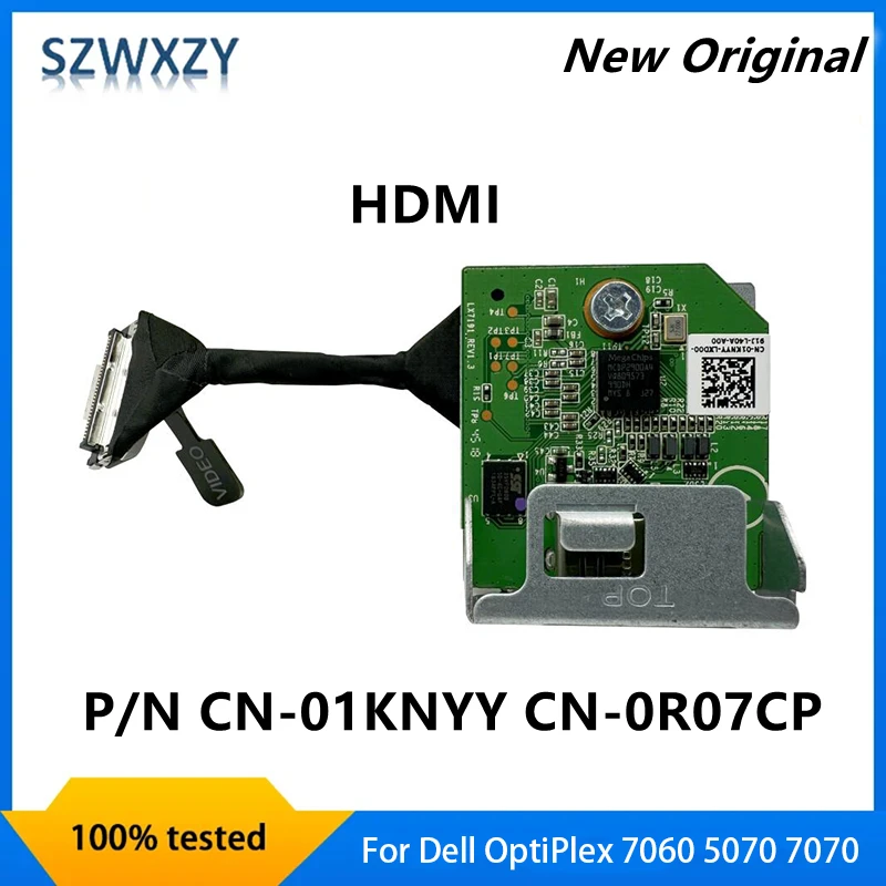 SZWXZY For Dell OptiPlex 7060 5070 7070 7080 MFF HDMI IO Daughterboard THB02 0THB02 1KNYY 01KNYY R07CP 0R07CP HH02.011 1