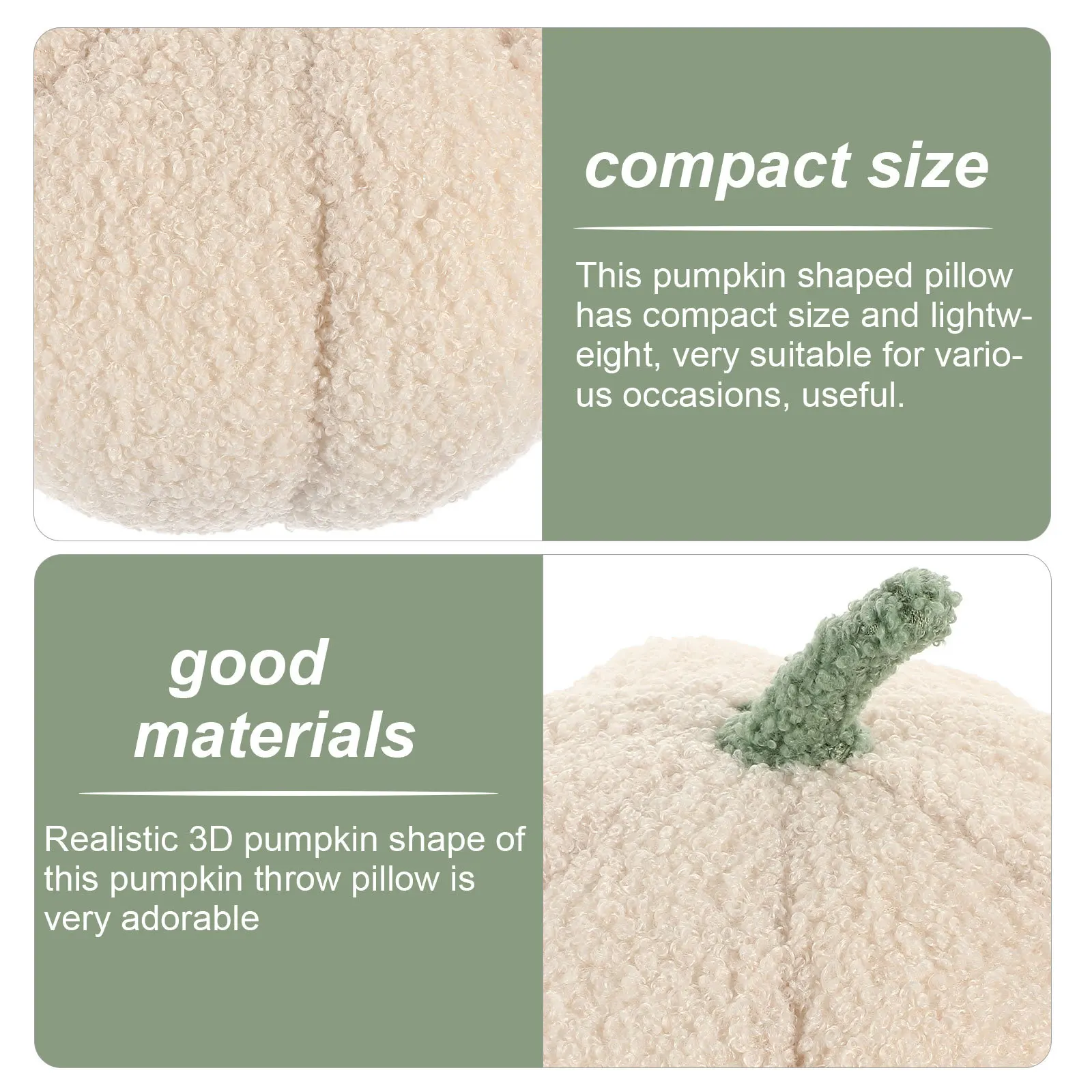 

Pumpkin Throw Pillow Realistic 3D Pumpkin Shaped Soft Comfortable Sofa Cushion Cute Home Decoration Chair Back Cushion