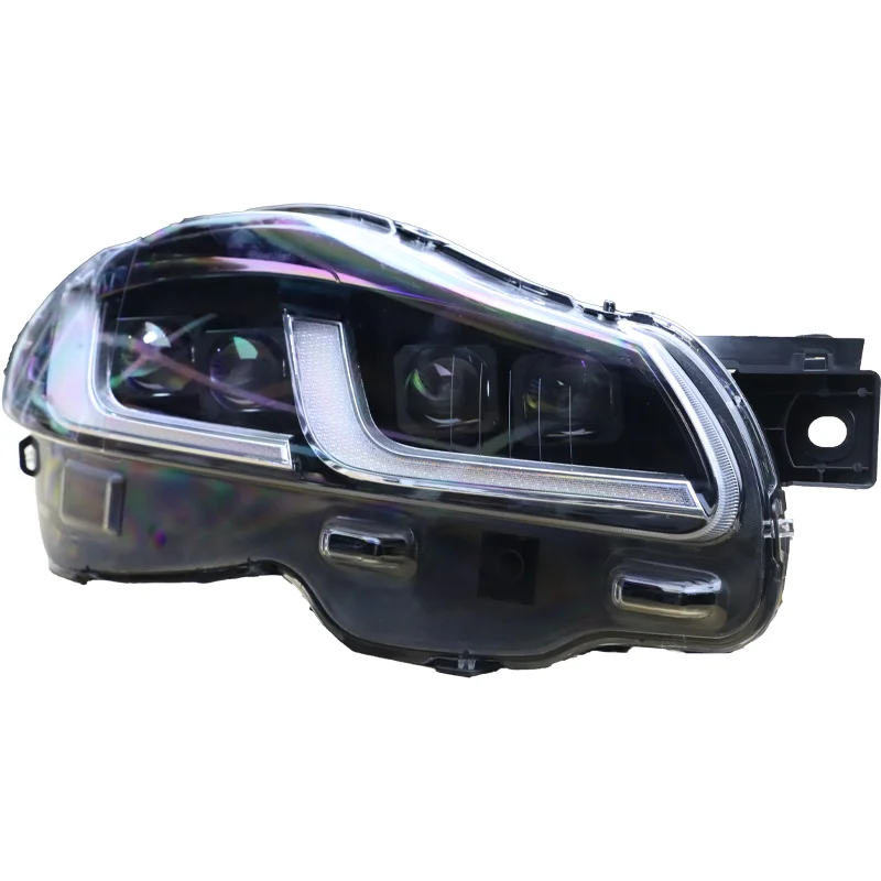 

For Jaguar XJ 2010-2019 LED Quad-Lens High-Brightness Headlamps New Model Upped Modified White Light 6000K Color Waterproof 12V