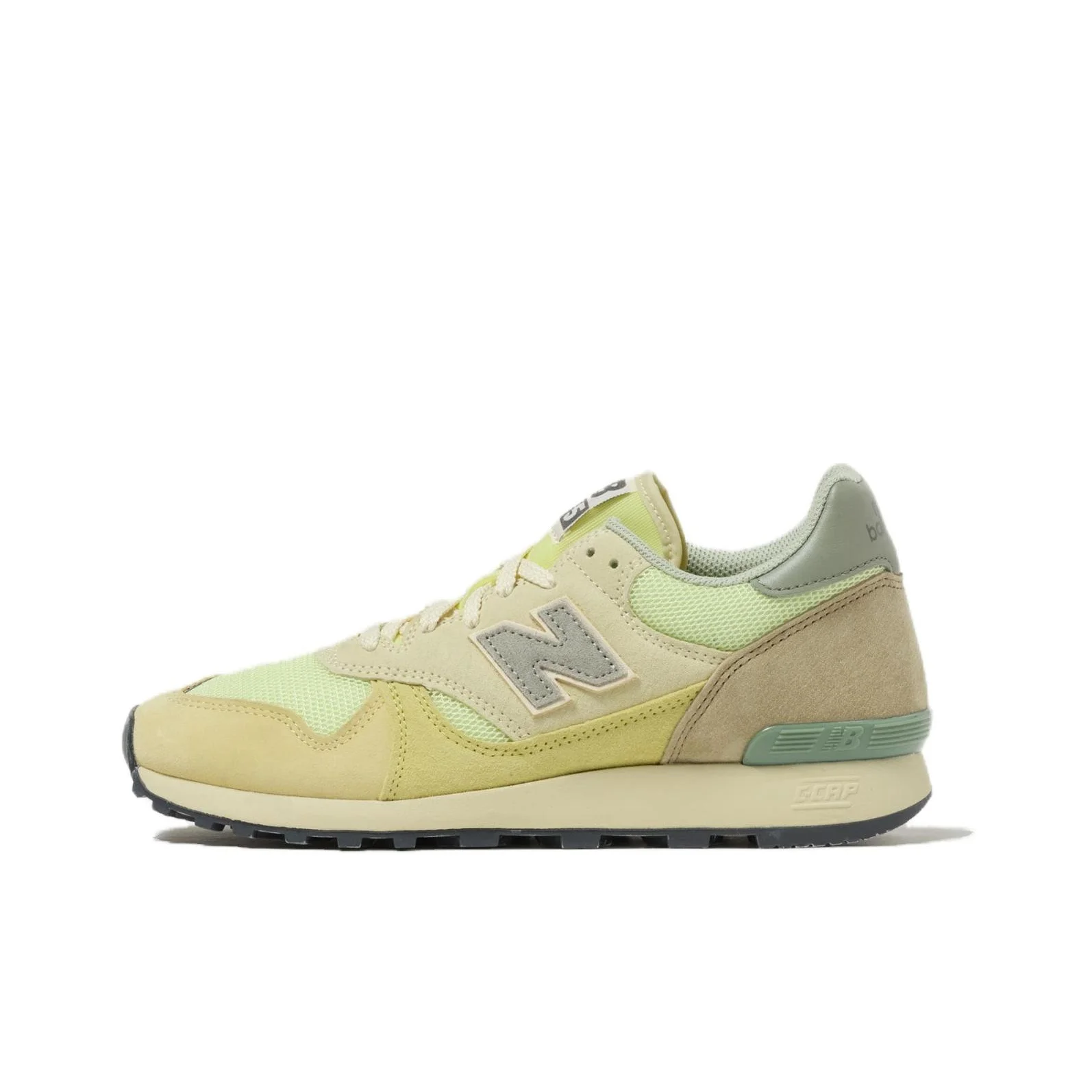 

Кроссовки Auralee x New Balance NB 475 Low Top для бега, унисекс, желтые U475AR