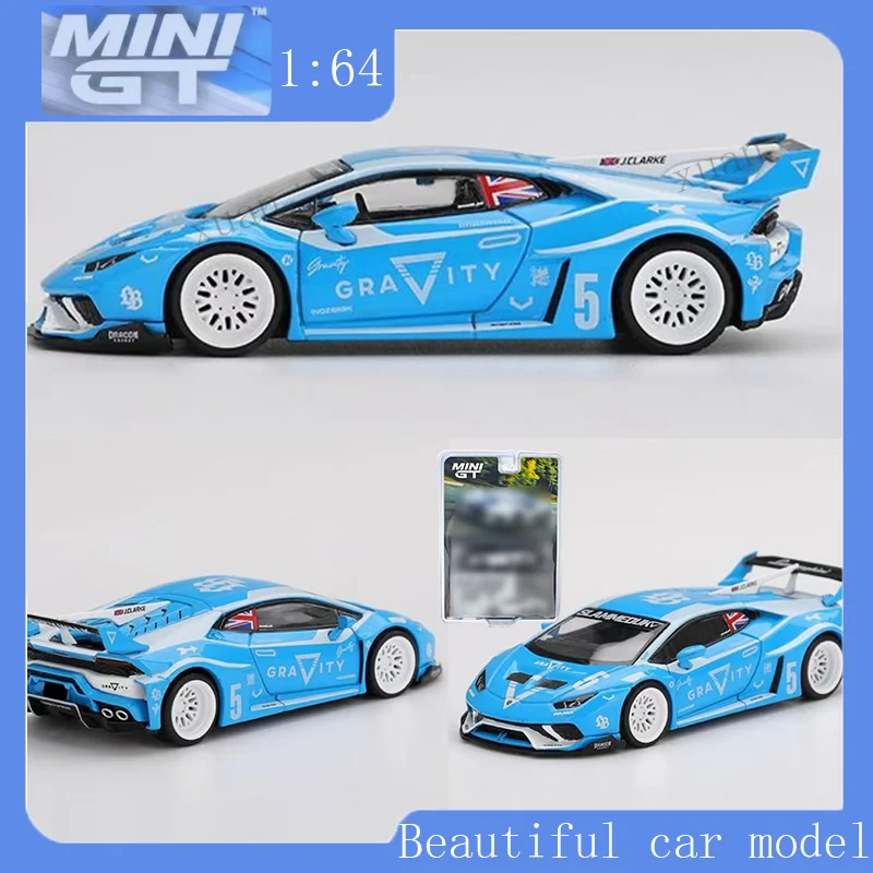 

MINIGT Lamborghini Huracán GT LBWK 1:64 Alloy Car Model Collection #1055