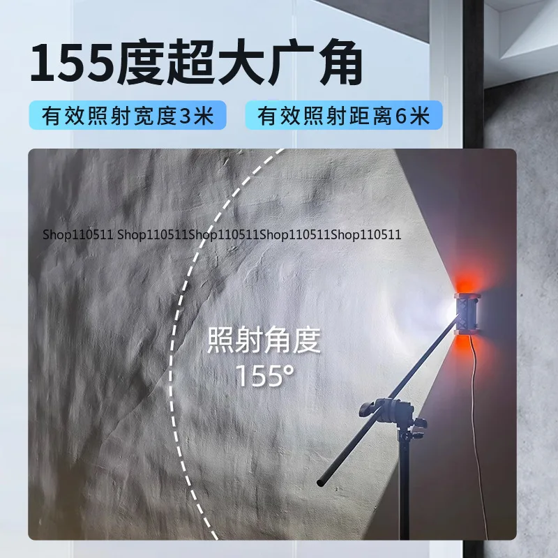 

Лампа для развития художника, светодиодный портативный рабочий фонарь с кронштейном для ручки, инструменты для гипсокартона, вспомогательные инструменты для шлифовки ламп