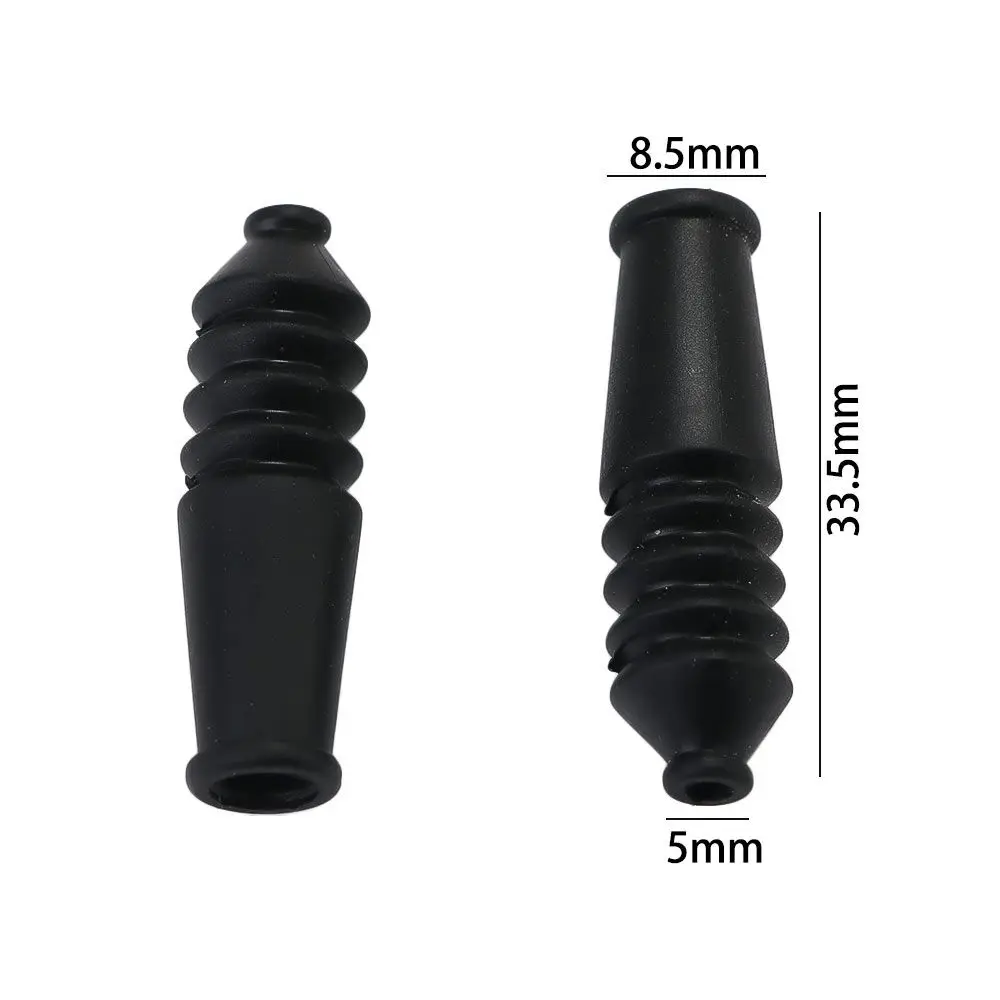 사이클링 고무 블록 자전거 제동 브레이크 케이블 보호기 브레이크 케이블 테일 캡 자전거 브레이크 패드 사이클링 브레이크 블록