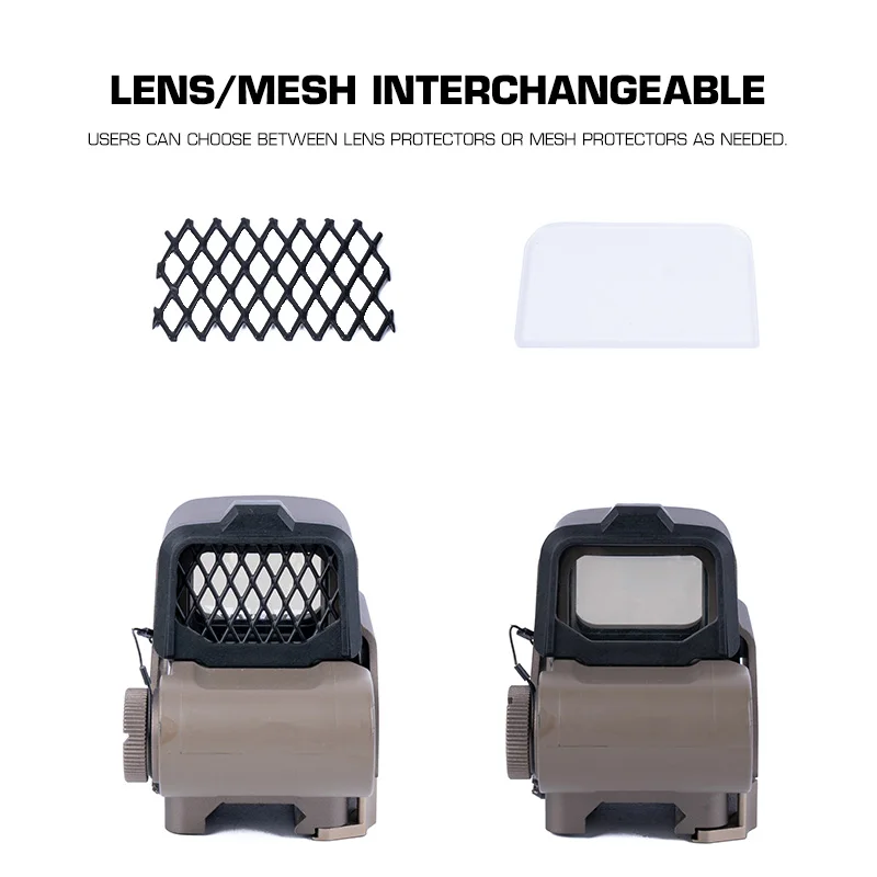 Tactical Protector Cover for EOTECH 558 2.0 3.0 Red Dot Sight Shooting Hunting Airsoft Scope Lens with Lens & Mesh Cap view 6