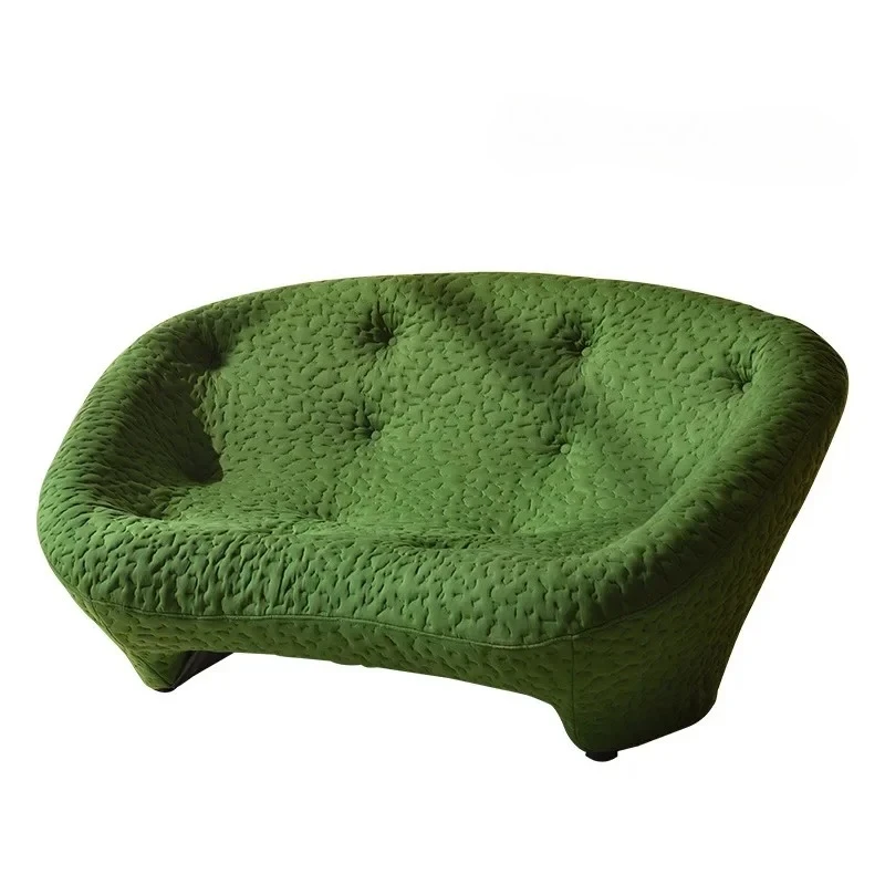 

Fabric living room creative personality fashion leisure apartment beauty salon sitting area curved sofa