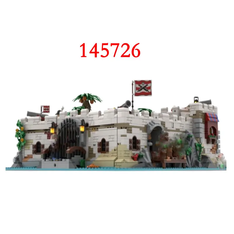 Spot MOC-145726 156391 Castelo de construção modular montagem de partículas pequenas blocos de construção brinquedo educativo modelo presente conjunto ornamentos