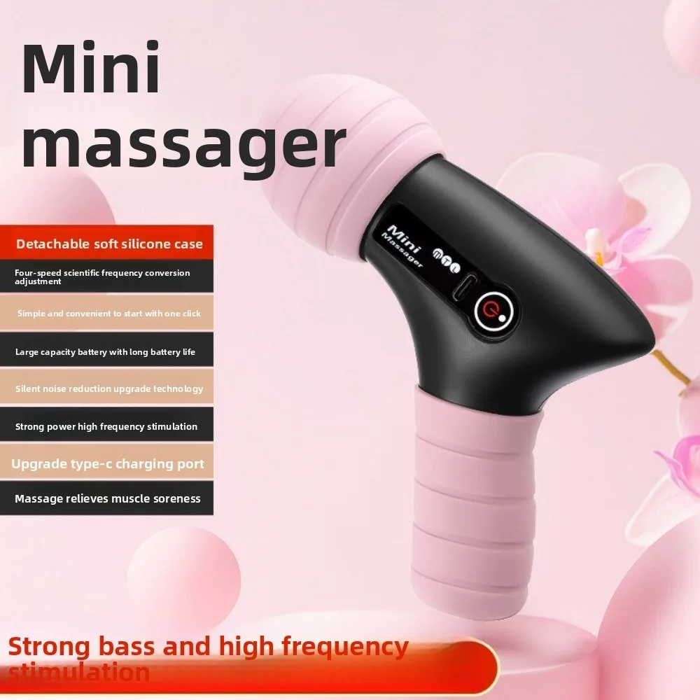 New ABS Mini Fascia Tool High Frequency Vibrating Massage Artifact Relaxation Full Body Universal Electric Massage Tool