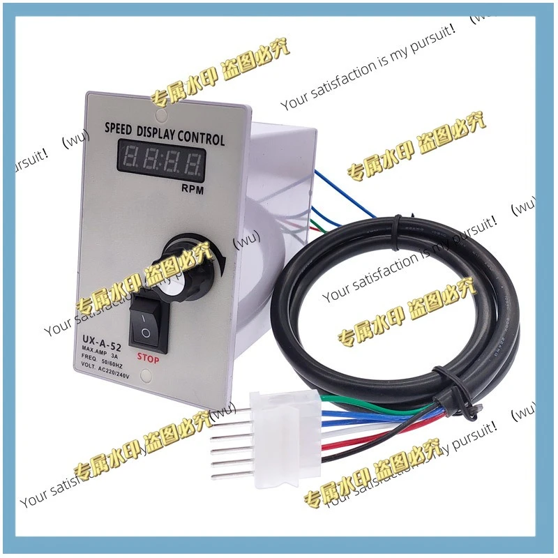 UX-A-52 Digital display speed controller Motor 400W AC 220V Speed Pinpoint Regulator Controller Forward & Backward 50/60hz