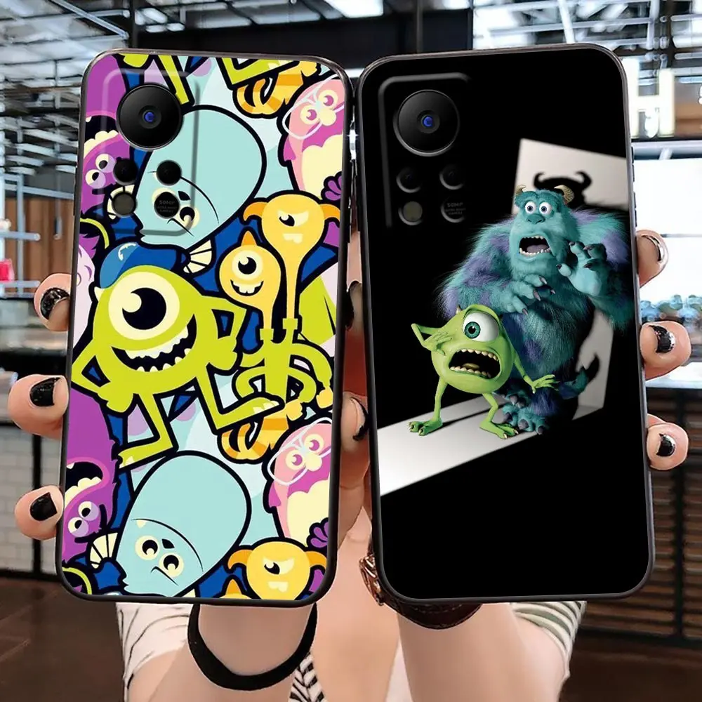 Anime M-Monsters INC Phone Case For Infinix TECNO SPARK 8 7 6 Air Go 5 HOT 30 30I 20 20I 20S 12 12I 11 11S 10 10I 10S Case Funda