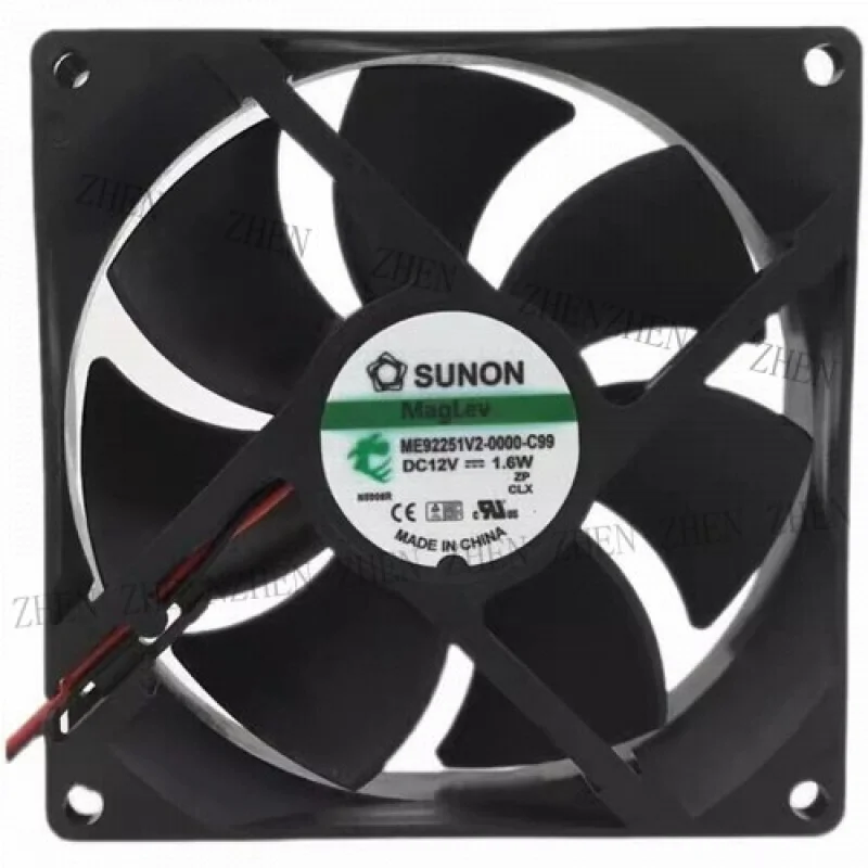 

Y 1 Pc. New FOR ME92251V2-0000-C99 Inverter Cooling Fan 9025 DC12V 1.6W 9CM 2Pin