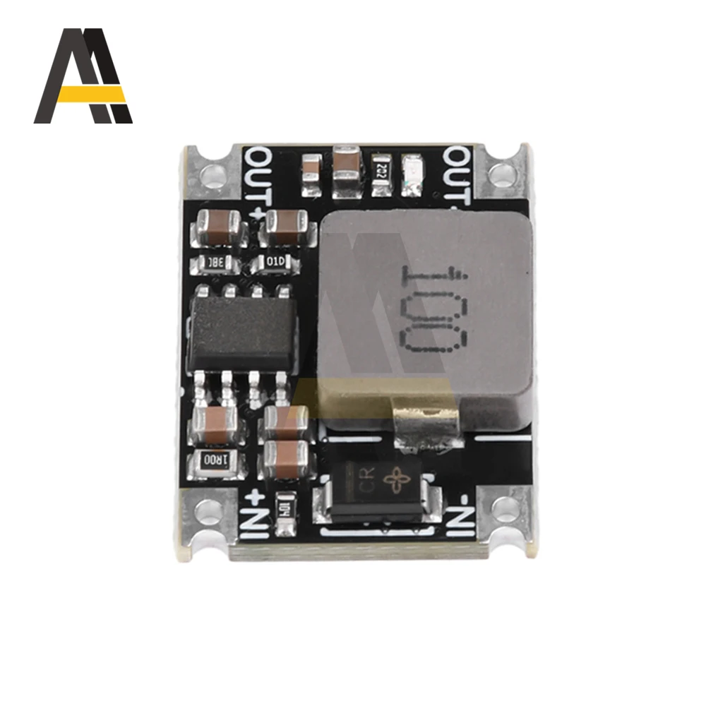 وحدة إمداد الطاقة منخفضة التموج DC باك ، منظم طاقة عالي ، 5A ، 6V-40V إلى V ، 5V ، 12V