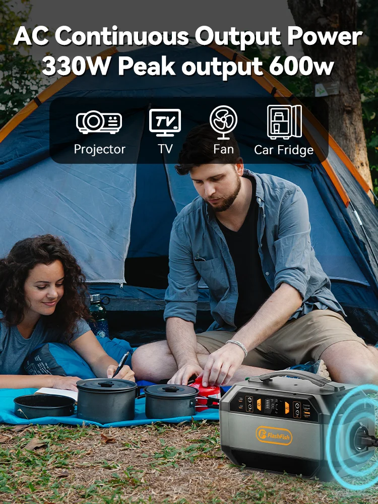 Imagem -05 - Flashfish Gerador Solar 288.6wh Estação de Energia Portátil 78000mah 3.7v ac 230v 330w para Outdoor Camping Power Supply ff