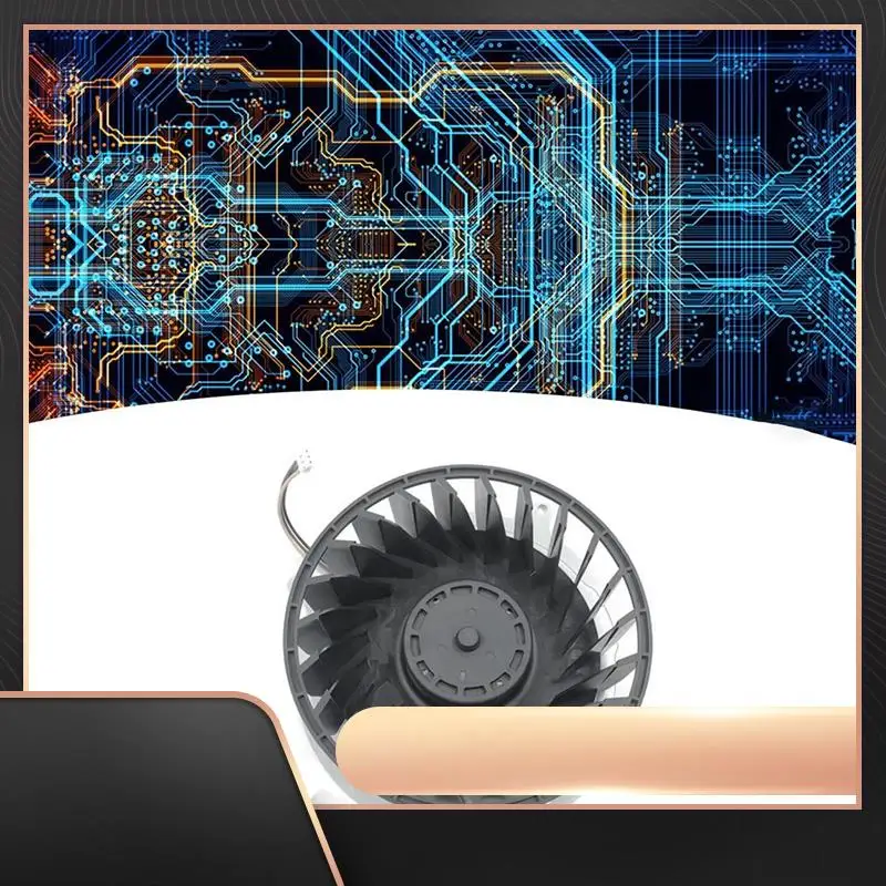 

Replacement Internal Cooler Fan For PS5 Console Cooling Fan 23 Blades Cooling Fan For PS5-N34R