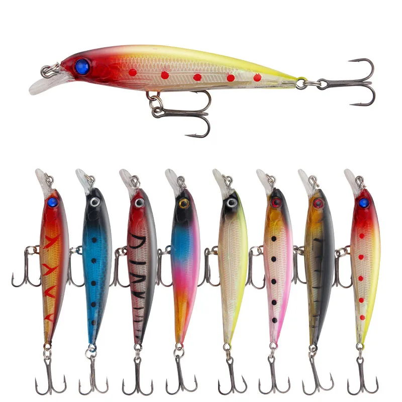 

Fishing Lure 9cm/7.2g Top Hard Fishing Lures Minnow quality Baits Wobblers Artificial Hard Bait Pesca Fishing Tackle Boxed