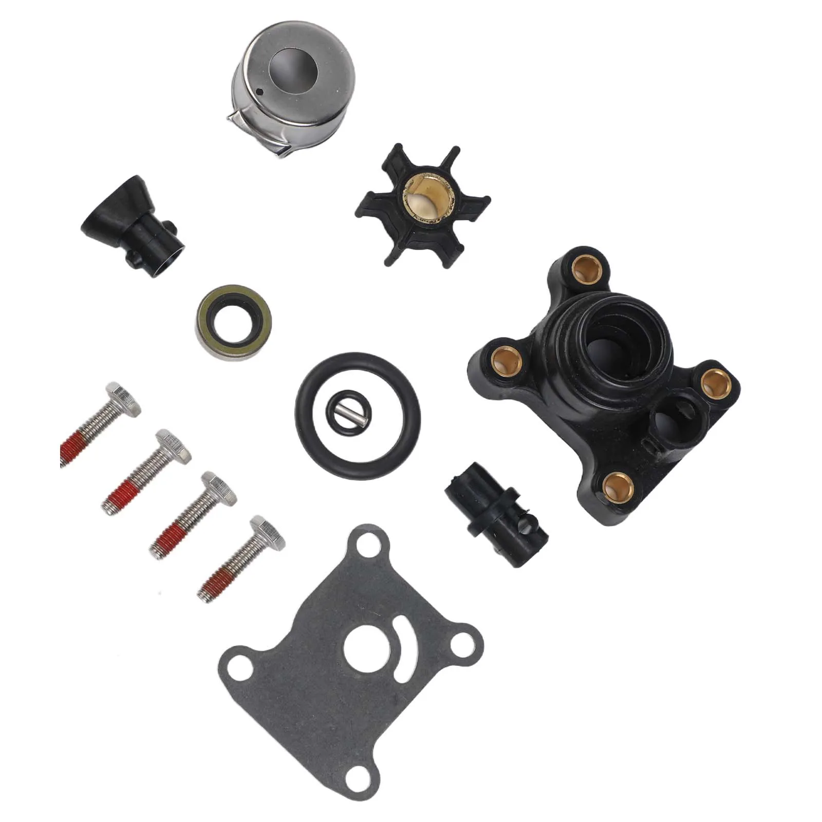 8-15HP Impeller Outboard Motor Parts As Shown In The Picture Complete Repair Solution Easy Installation For Evinrude Engines