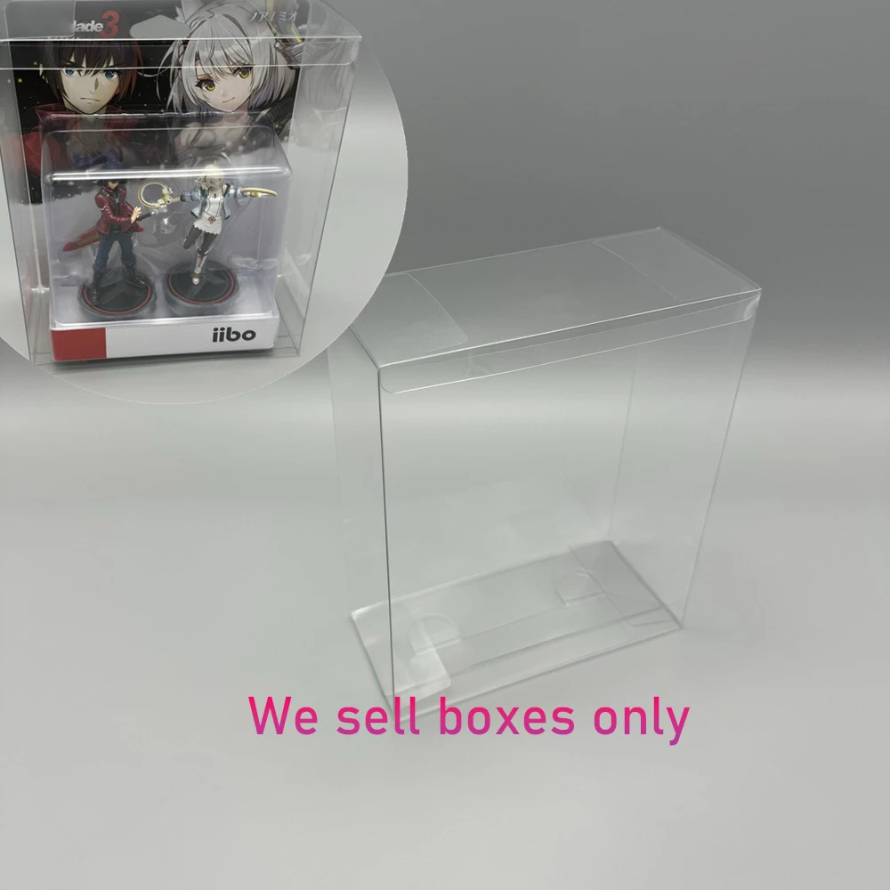 Clear Transparent PET cover For a miibo Xenpblade 3 limited version collection Display Storage box