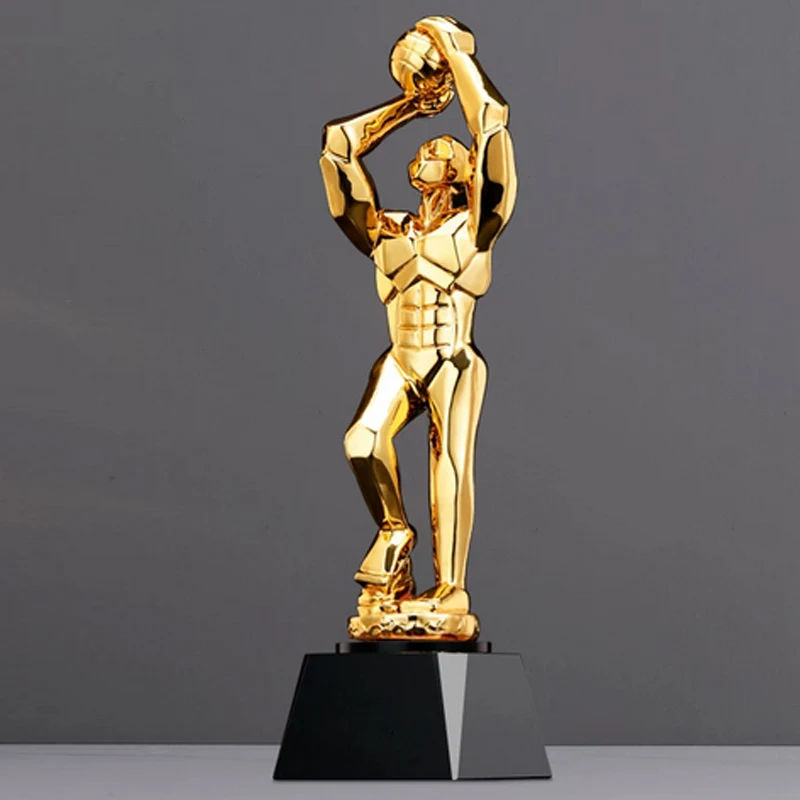 

Customized Resin Trophy For Volleyball, Tennis,Badminton, Marathon, Golf, Table tennis,Creative Event Award, Home Decoration 1Pc