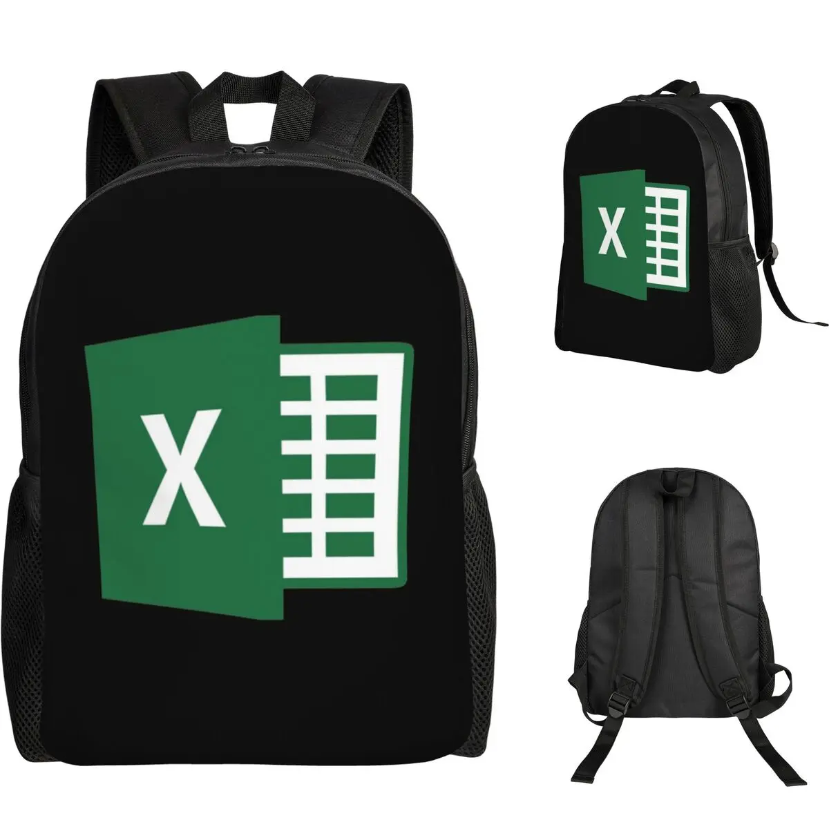 

Excel Student Backpack School Bag Hiking Travel Daypack for Boys Girls Fashion Bookbag Shoulder Bags
