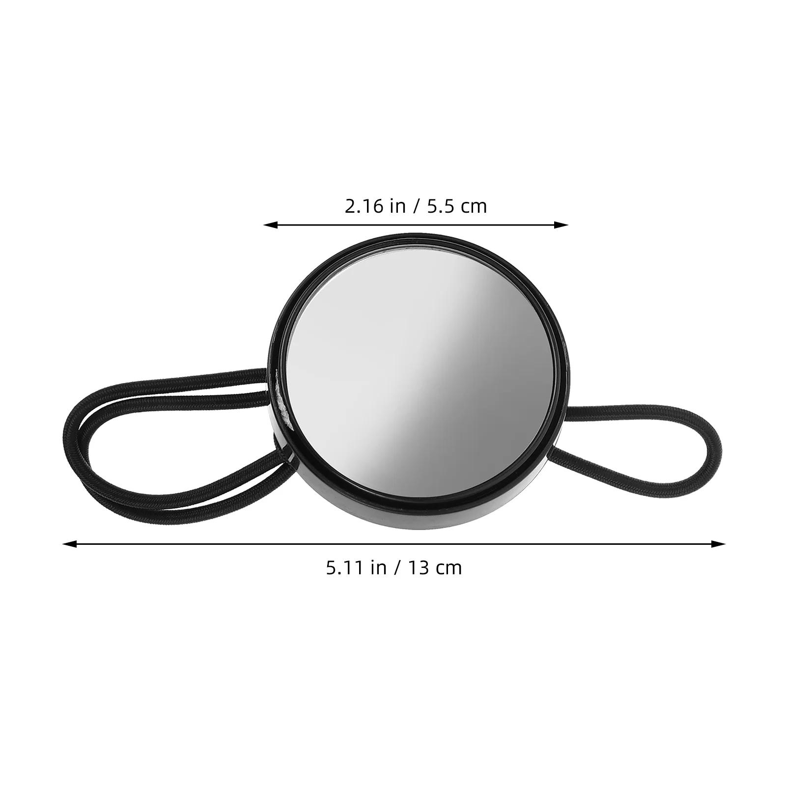 الغوص مرآة الرؤية الخلفية جولة محدب معدات السلامة للغوص تعزيز الرؤية قابل للتعديل الفرقة تحت الماء الجانب جبل كهف البحرية #5