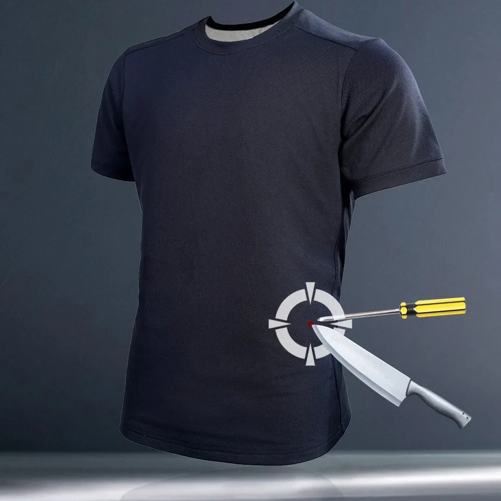 

DurableSoft Flexible Stab-proof Clothing Lightweight Stab-proof T-shirt Vest Riot-proof Cut Sweat-absorbing Safety Clothing