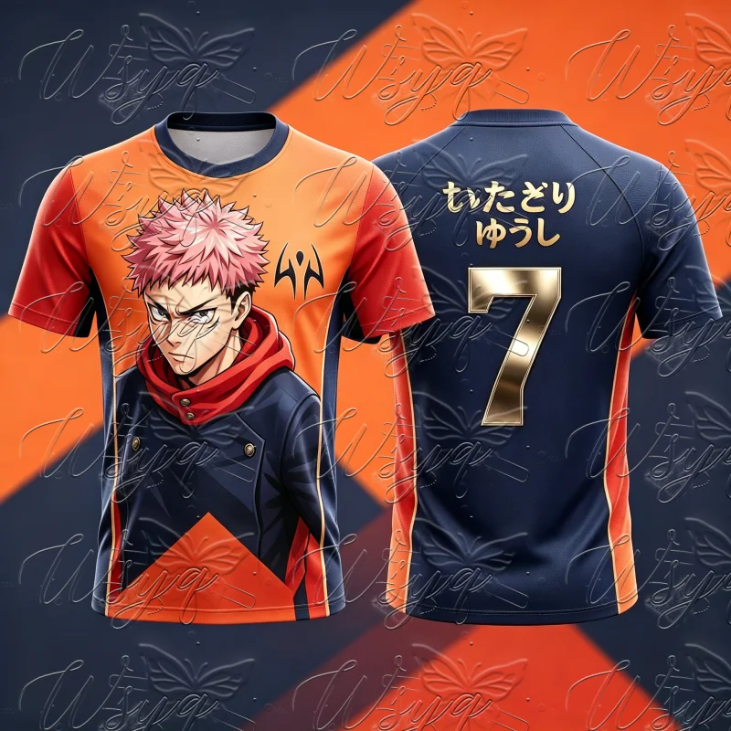 Summer Clothing Items - Yaz Sıcak Jujutsu Kaisen Yuji Itadori