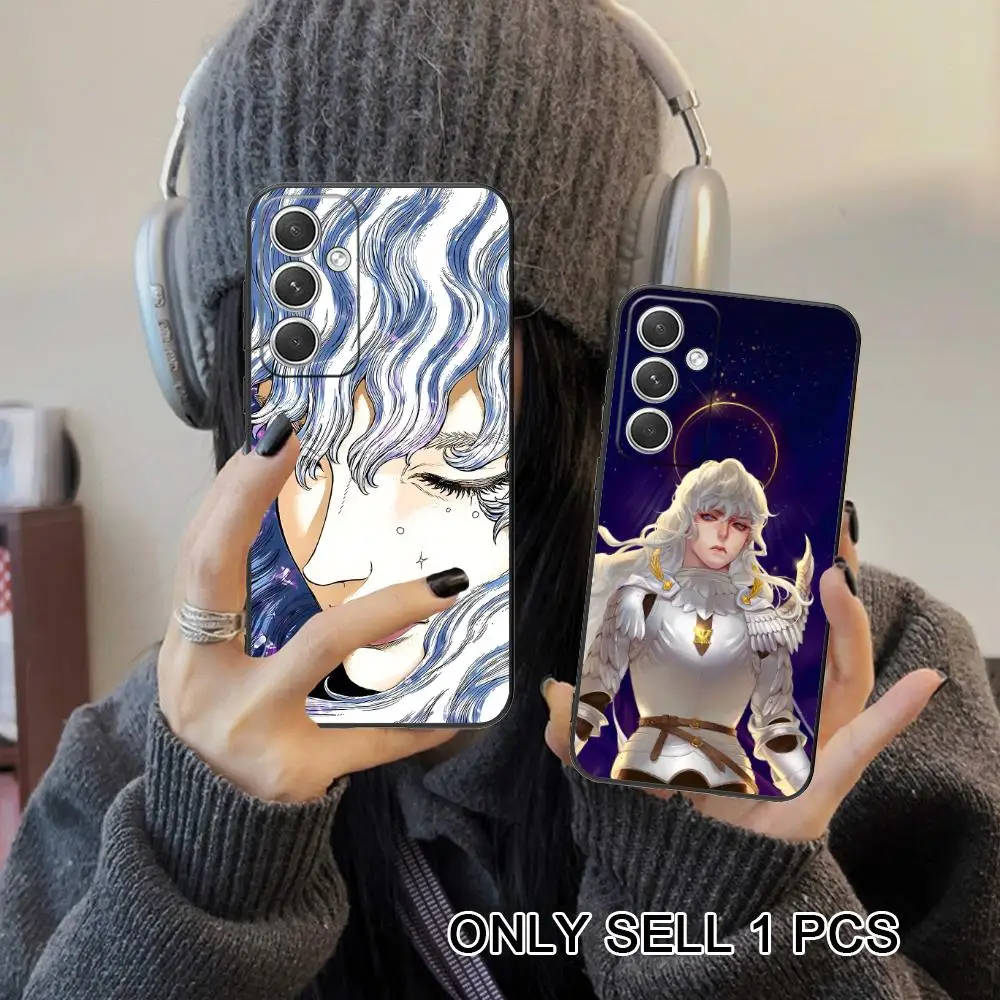 Anime Griffith Phone Case for Samsung Galaxy S26 S25 S24 S23 S22 S21 S20 Note20 Plus FE Ultra Soft TPU Shockproof Cover
