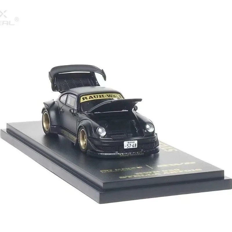 AR 1:64 Porsche RWB 930 Stella Artois Fully Openable Diecast Car Model with Chase Secret Variant JDM Collectible