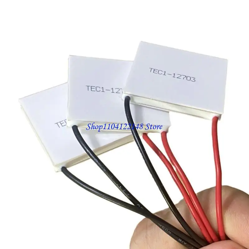 P9FA TEC1-12703 Thermoelectric Cooling Pad 29.7W 12V 12A Cooling Peltier Plate Module for Cooling Plate Heatsink
