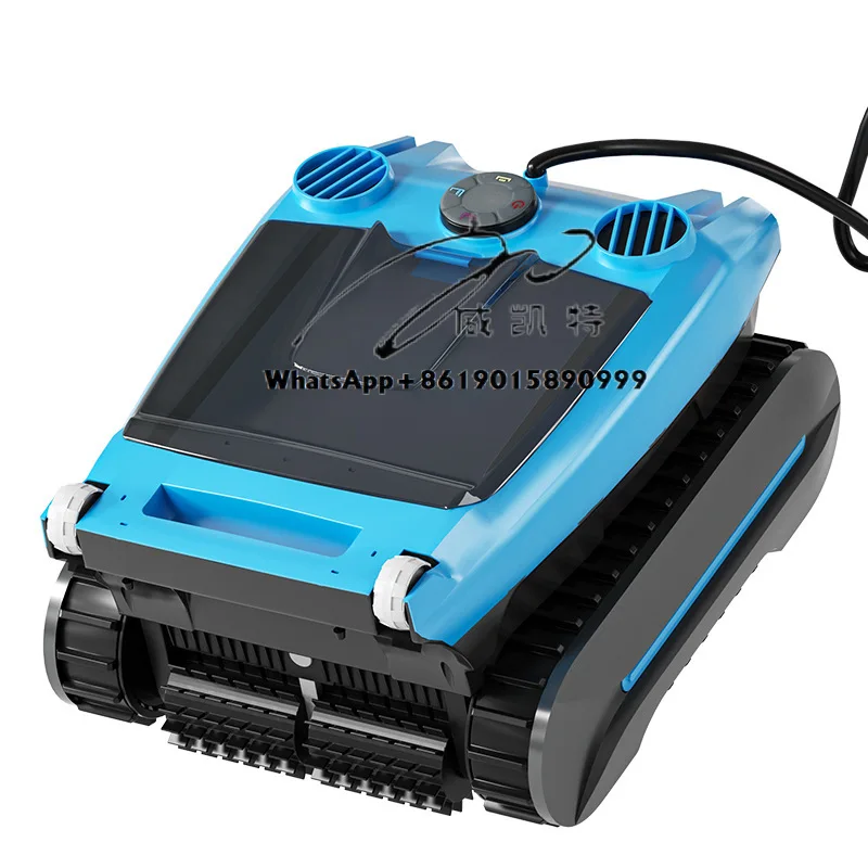 Pool sewage suction machine mobile phone real-time remote control underwater cleaning robot filter bottom vacuum cleaner