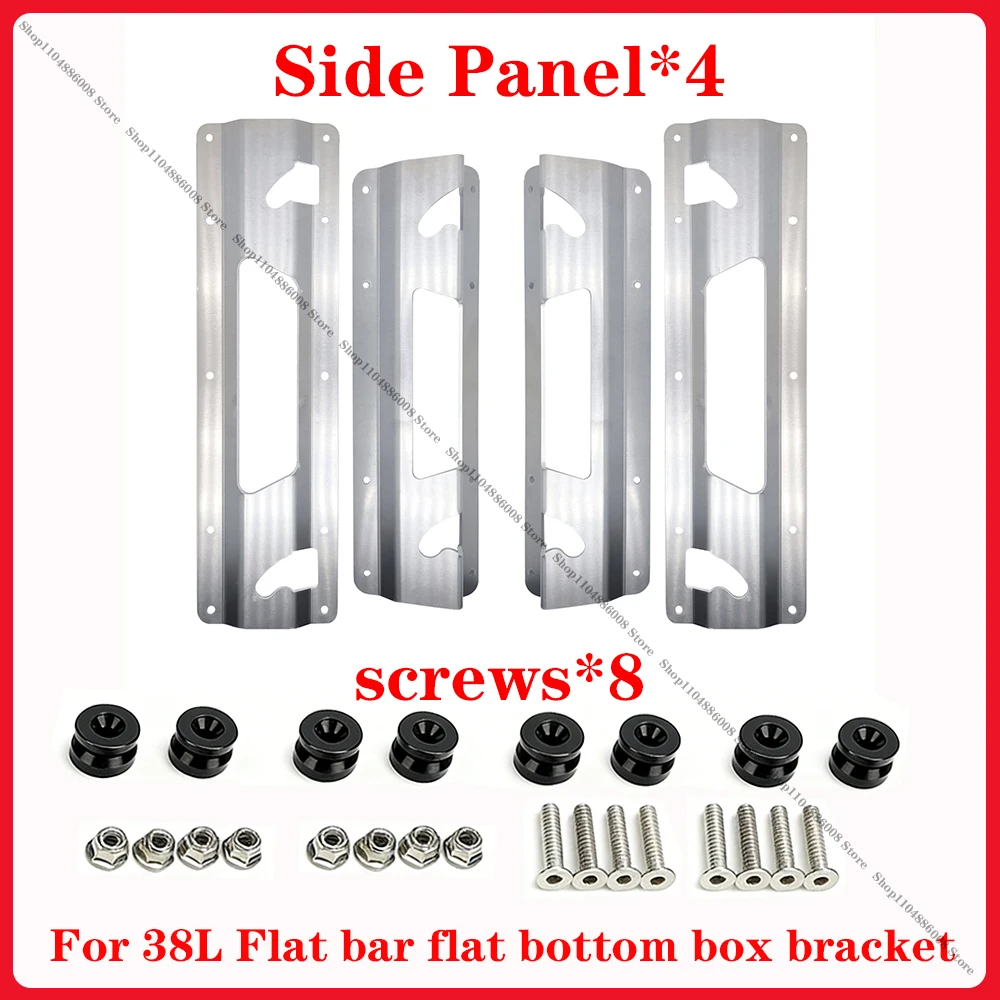 Variant: 4PCS-black flat