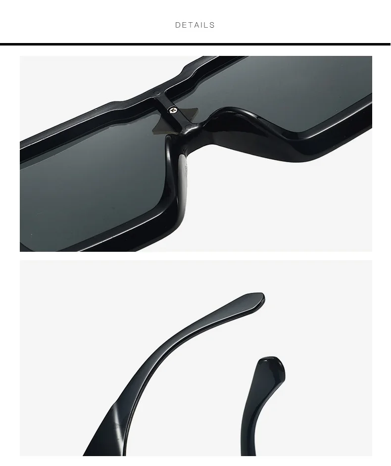 Luxuriöse quadratische Mode-Sonnenbrille mit Diamanten für Männer und Frauen, glamouröse Designer-Marken-Sonnenbrille, klassische Unisex-UV400-Sonnenbrille – Detail 7