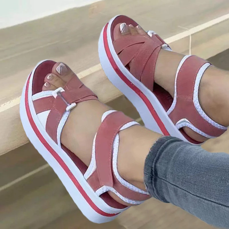 

Sandals Summer Women Shoes Fashion Wedge Shoes Woman Breathable Women's Sandals Outdoor Retro Female Sandal Women Footwear