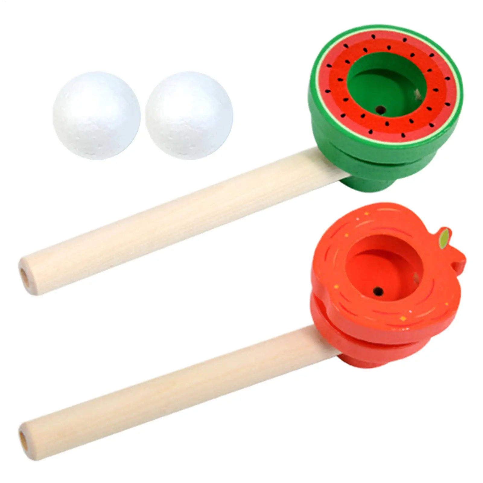 Houten hangende bal voor kinderen Ademtrainer Blaasspeelgoed Ergonomisch Grappig Cognitieve ontwikkeling Feestartikelen voor kinderen