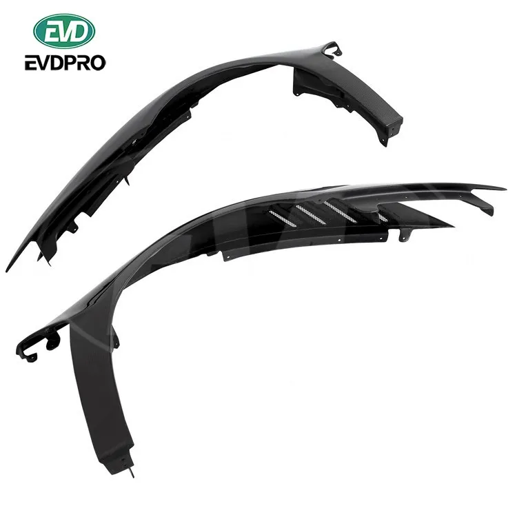 For Lamborghini Aventador Lp700-4 Lp720 Lp750 2011-2015 Evd Style Carbon Fiber Front Fender