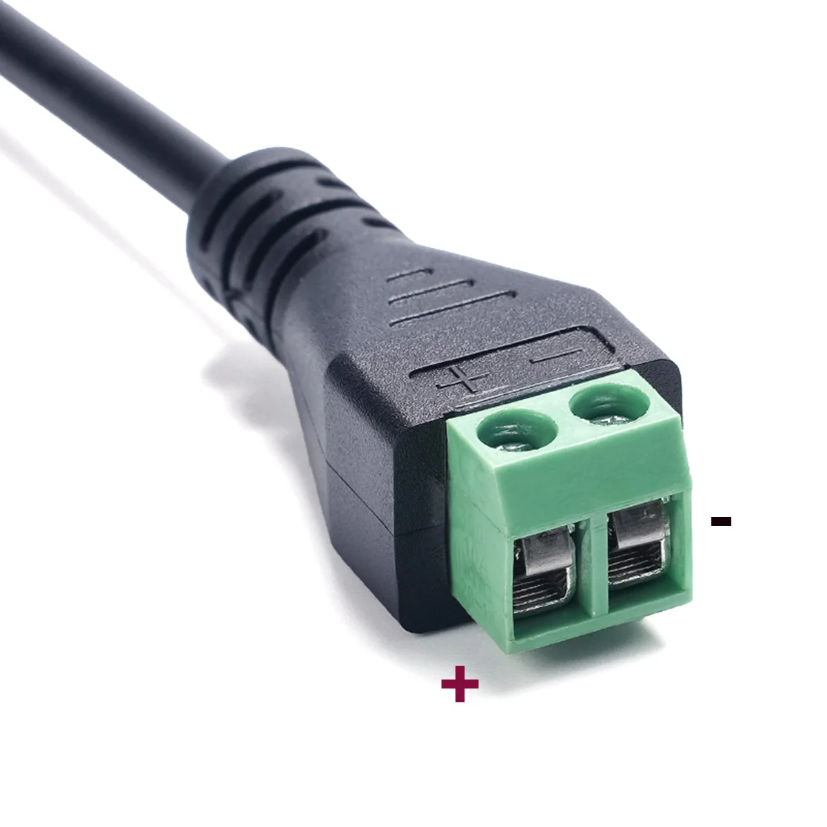 1개 XT60 암컷에서 2핀 녹색 스크류 터미널 어댑터 케이블 20AWG 30cm RC 자동차 드론 FPV 밸런스 충전기 5A 전류용