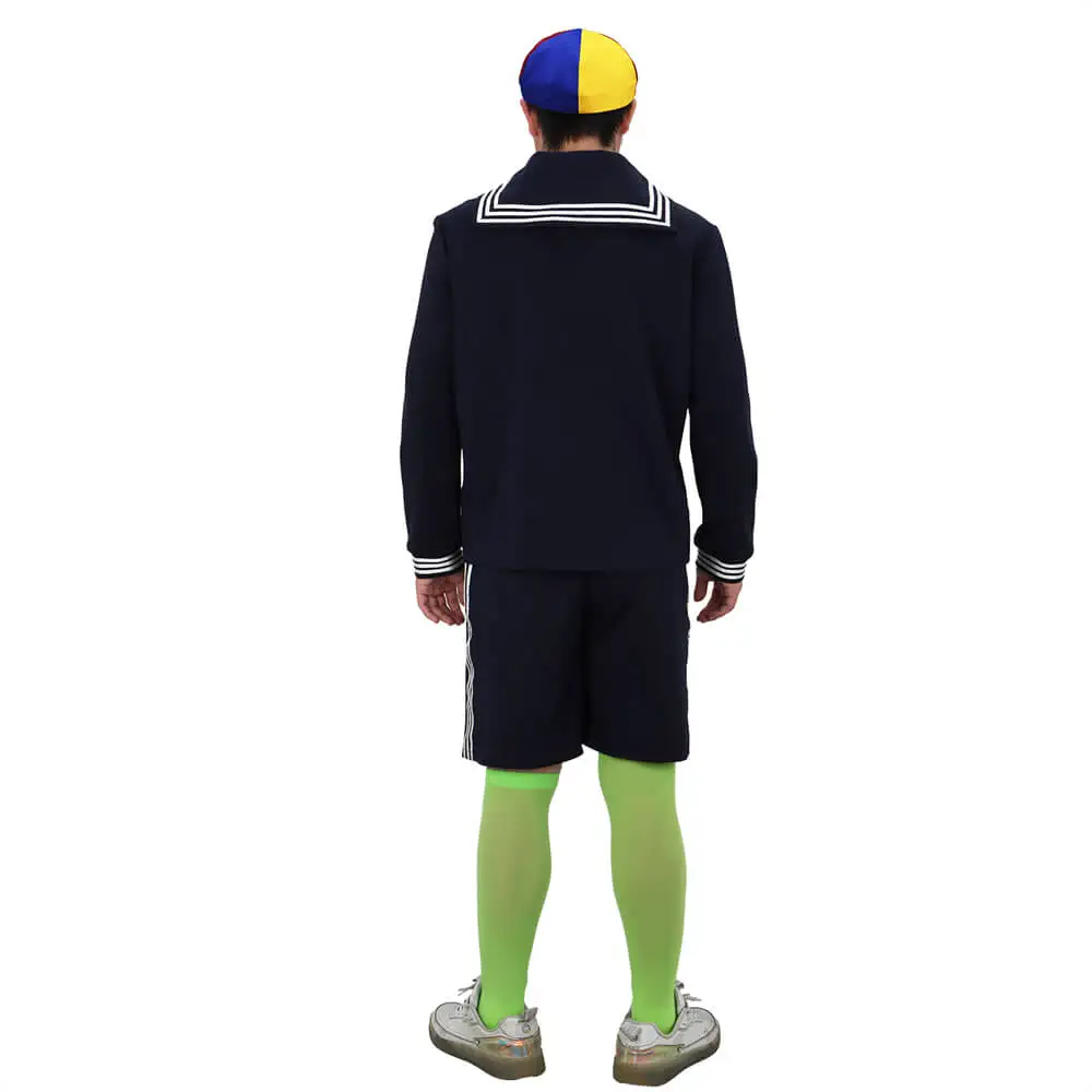 Mexican TV El Chavo Costume Kiko Halloween Cosplay Outfits for Male Quico Party Suit