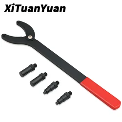 Timing Locking Sprocket Adjustable Wrench Belt Change Engine Pulley Holder Tool Kit for Camshaft for VW Golf VAG 3036 for T10172