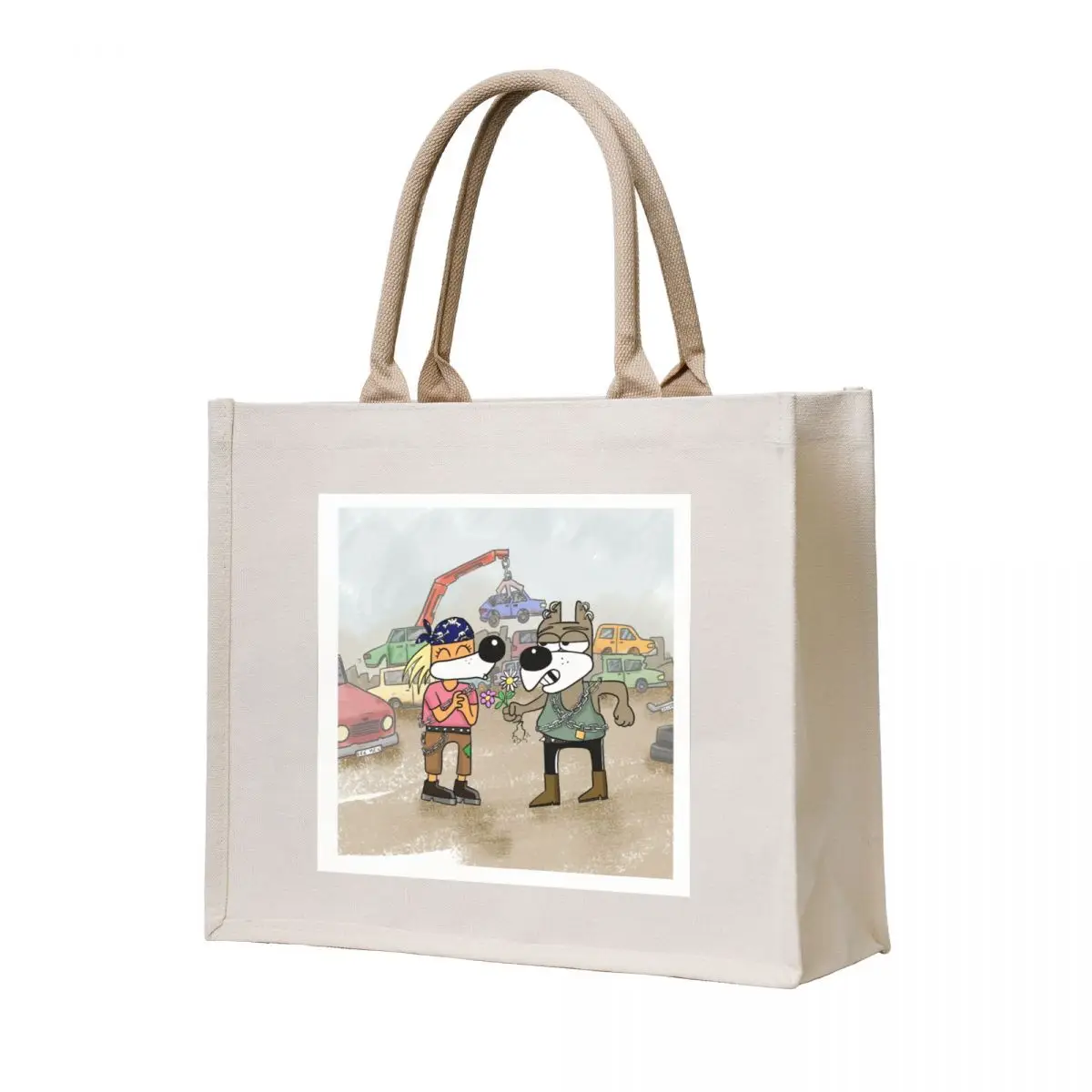 

Flayed romantic Tote Bag free delivery bags tote bag woman foldable reusable bag the tote