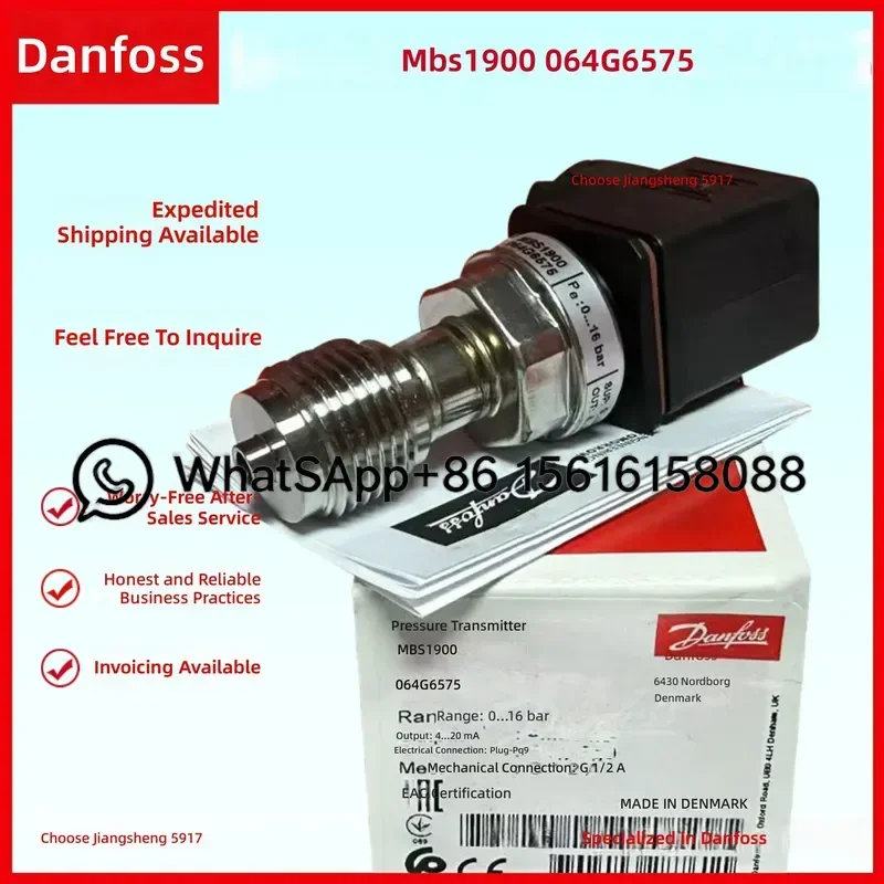 Danfoss MBS1900 Pressure Transmitter 064G6575 064G6599 064G6678 064G6677 064G6567 064G6659  064G6680 064G6609 064G6546