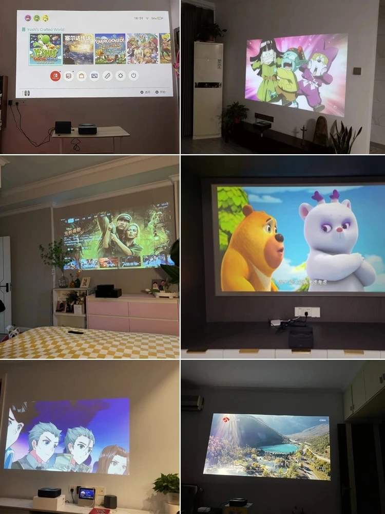 2026 Hot sellingFormovie R1 Nano  1200 ANSI Lumens Ultrashort Focus 4K Projector 1080p Projector  Beamer  Projector