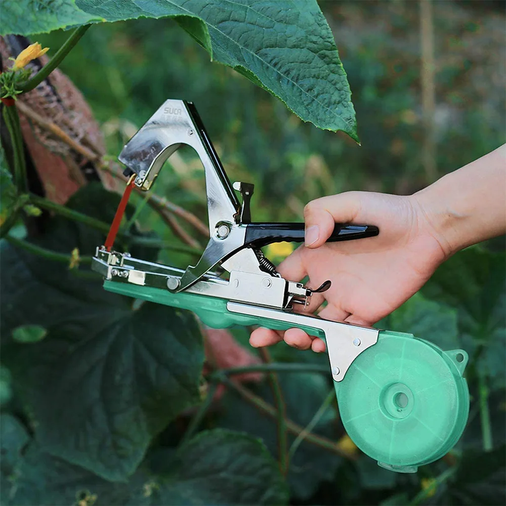 Garden Tools Garter Plants Plant Branch Hand Tying Binding Machine Minced Vegetable Tapetool Tapener Tapes Home Garden Tool