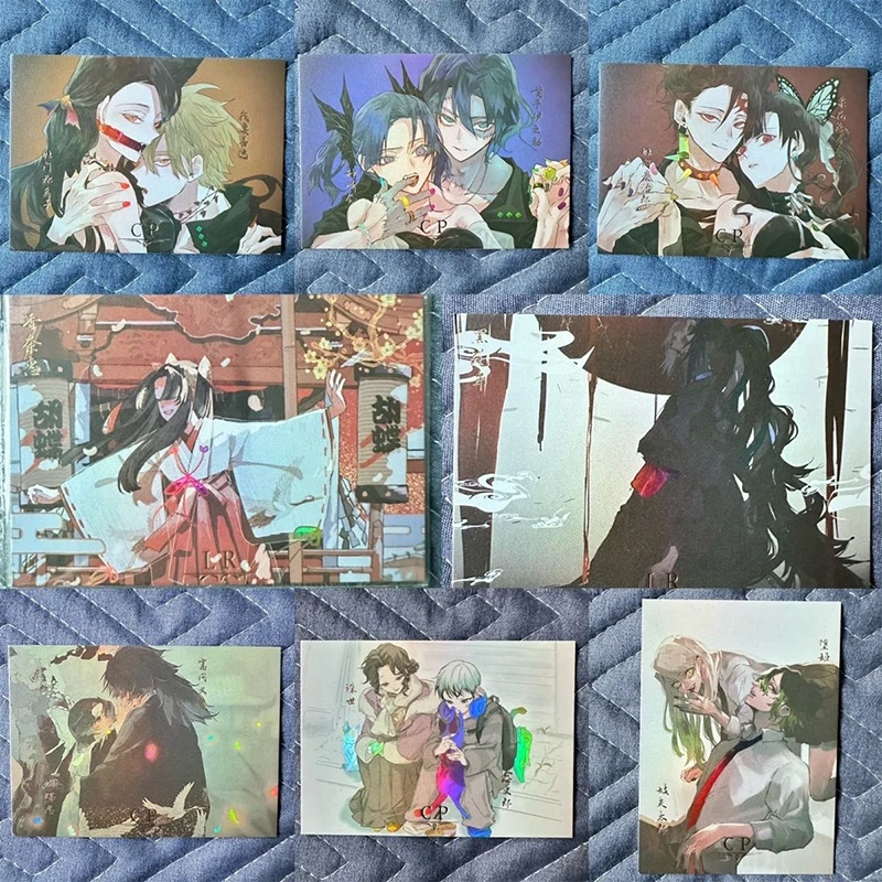 Demon Slayer Kamado Nezuko Uzui Tengen Iguro Obama Tomioka Jiyuu Kochou Shinobu UR CP PR card boy Toy collection Birthday gift