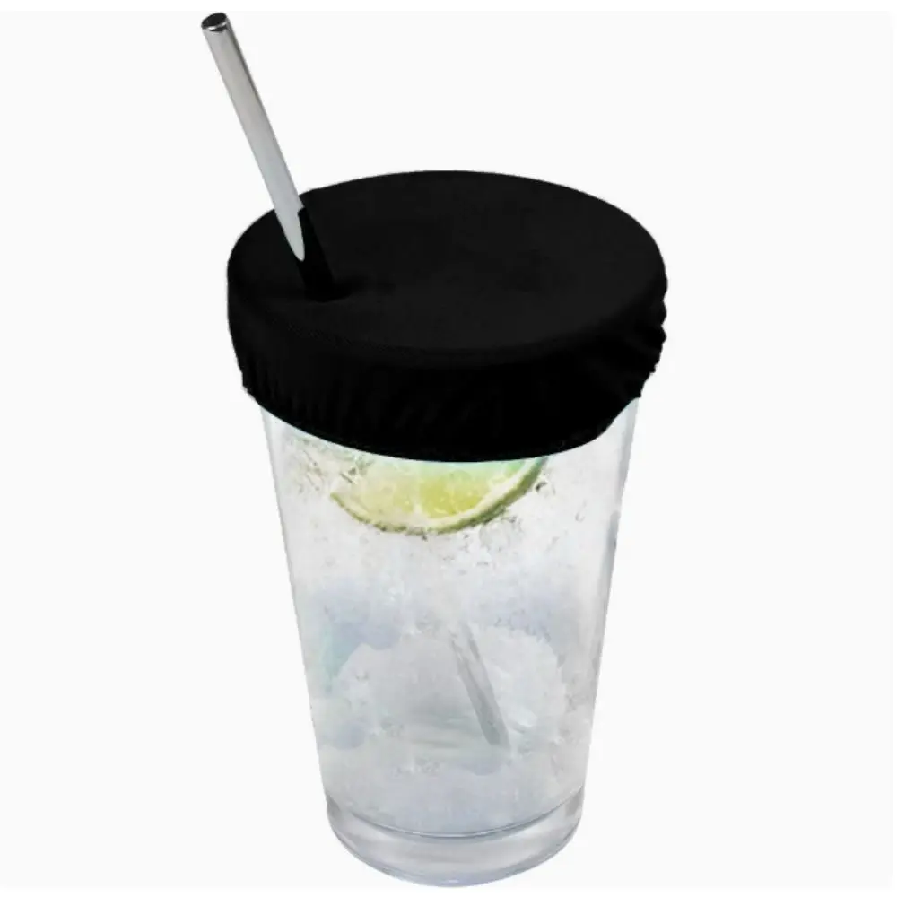 10pcs Anti-Spike Drink Protector Covers Stretchy Fabric Reusable Drink Scrunchie Covers Alcohol Protection Drink Cup Protector