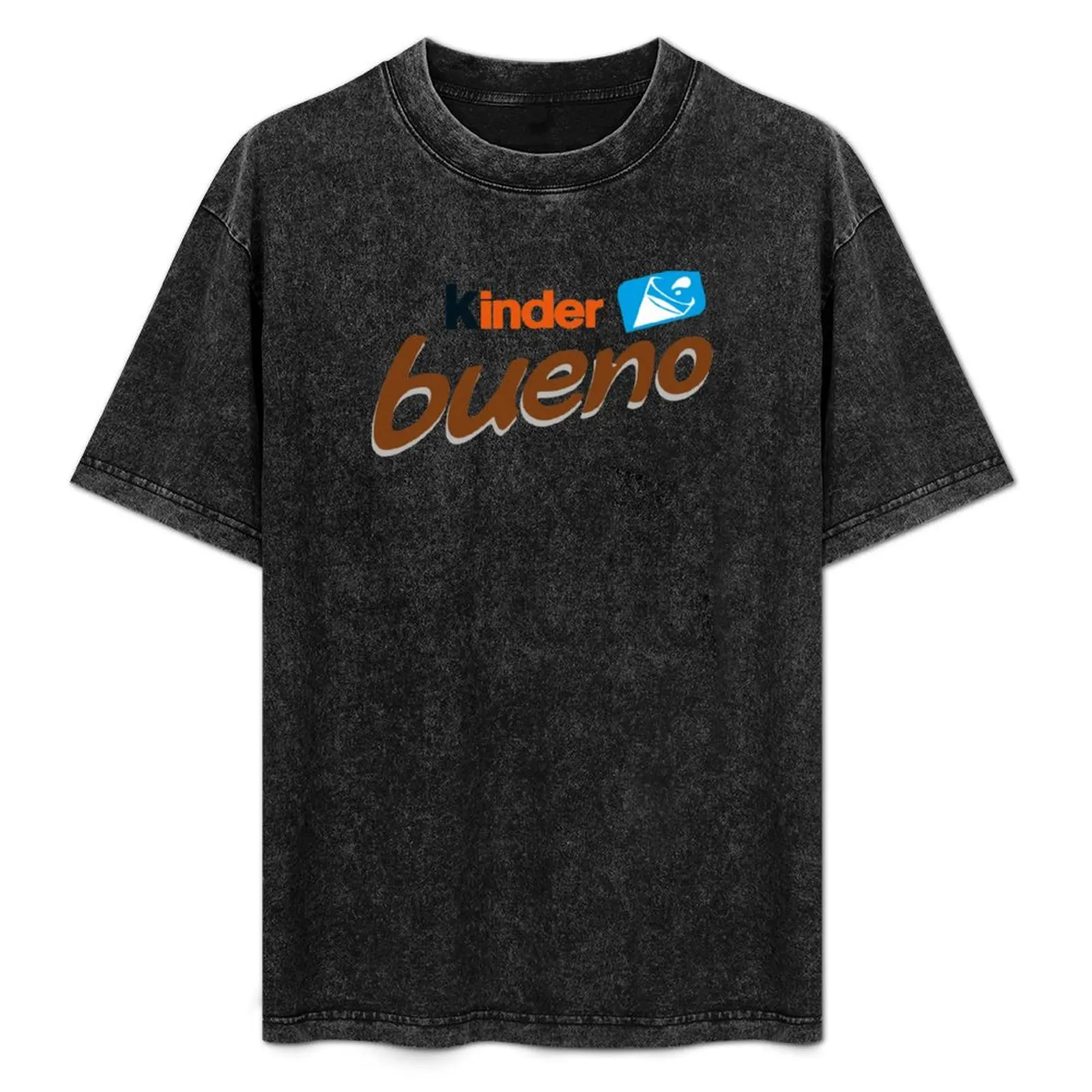 Camiseta de gran sabor con doble capa de chocolate Kinder, talla grande, ligera