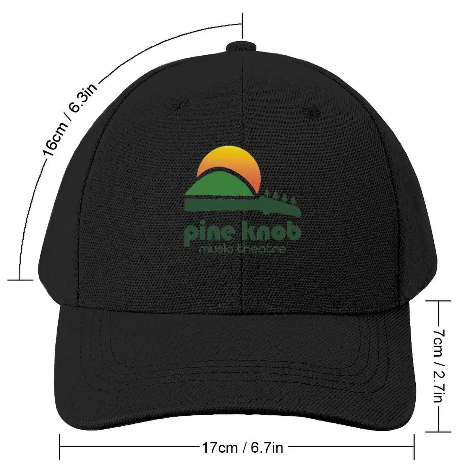 Vintage Pine Knob Music Theatre Merchanfdise 2022 Baseball Cap Cosplay Mountaineering beach hat Women's Golf Clothing Men's